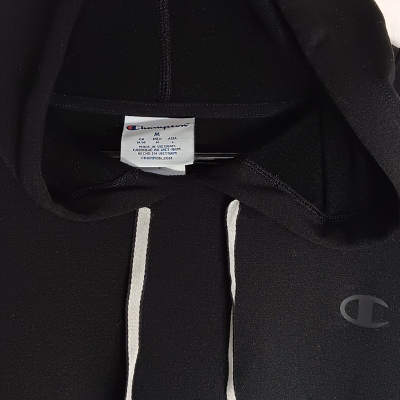 Champion soft touch sweatshirt. black new size M - Picture 4 of 10